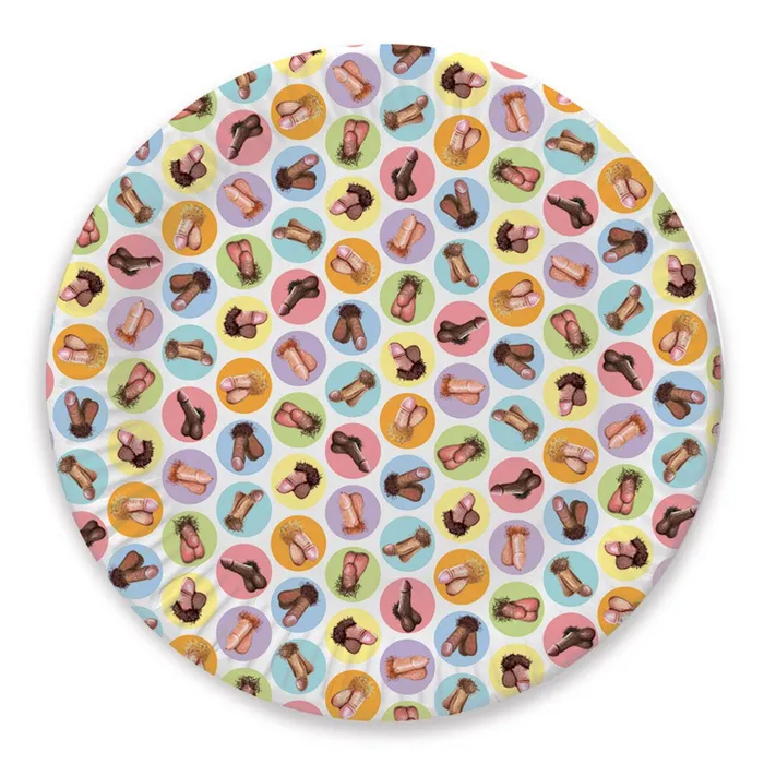 Candyprints Male Sex Toys Penis Plates 8 Pack