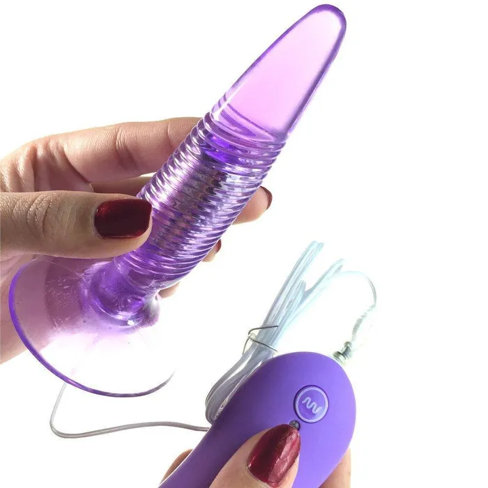 Cherrys Vibrating Twister Butt Plug Pink BOB Anal