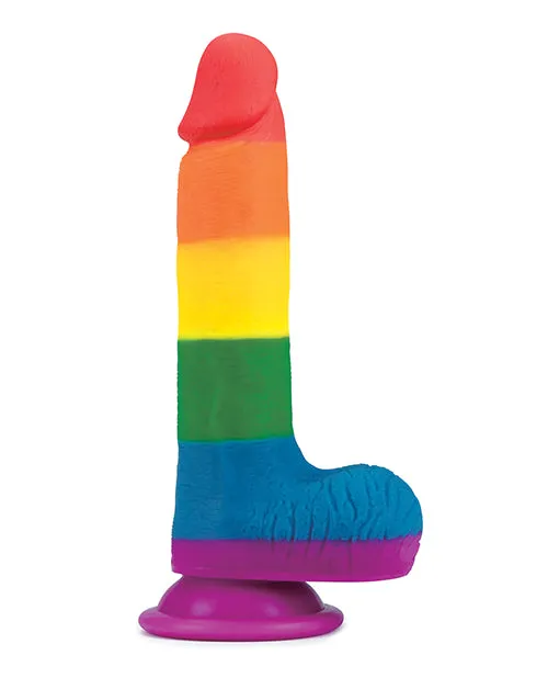 Dildos Thank Me Now Get Lucky 75 Real Skin Series Pride Rainbow