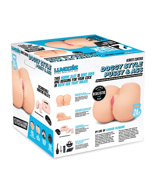 Electric Eel Female Sex Toys Luvdolz Remote Control Rechargeable Doggy Style Pussy Ass