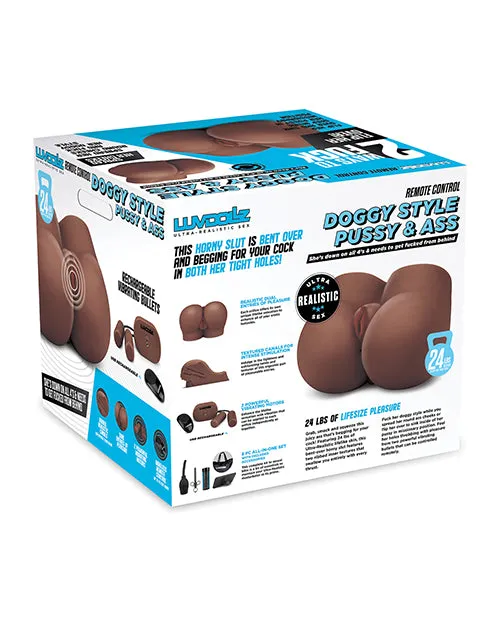 Electric Eel Female Sex Toys Luvdolz Remote Control Rechargeable Doggy Style Pussy Ass