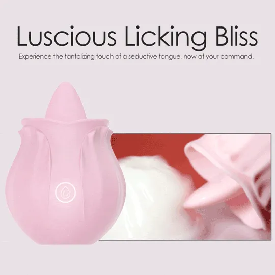 Funzze Flower Tongue Vibrator Female Sex Toys