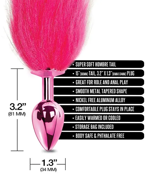 Global Novelties Anal Nixie Metal Butt Plug Wfaux Fur Tail
