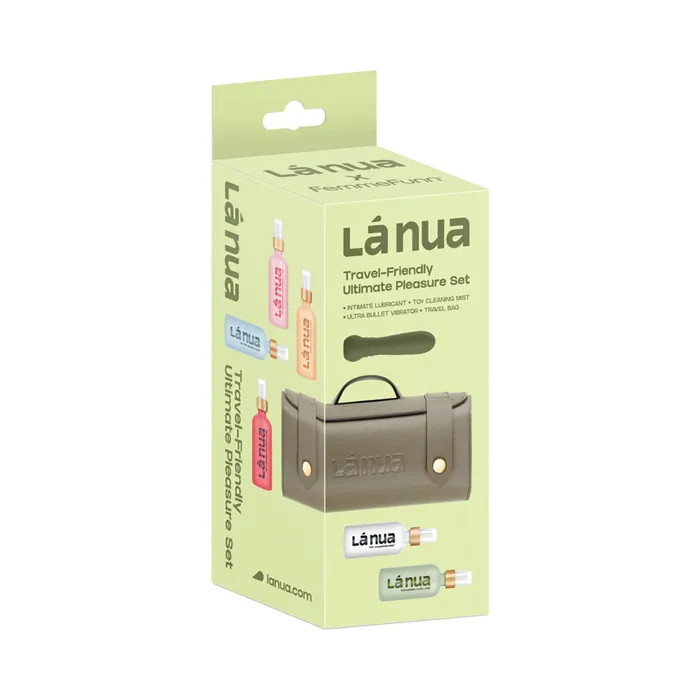 La Nua Vibrators La Nua Gift Bag 2 Ultra Bullet 100Ml Mist Toy Cleaner 100Ml Strawberry Coconut Lube La Nua Vibrators La Nua Gift Bag 2 Ultra Bullet 100Ml Mist Toy Cleaner 100Ml Strawberry Coconut Lube
