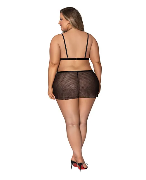 Magic Silk Male Sex Toys Girl Next Door Strappy Bralette Wflirty Thong Skirt Lilac 2xl Magic Silk Male Sex Toys Girl Next Door Strappy Bralette Wflirty Thong Skirt Lilac 2xl