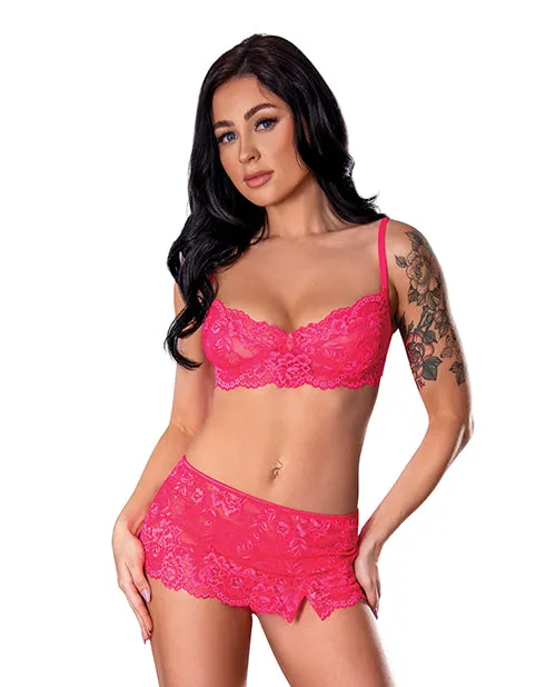 Male Sex Toys Magic Silk Get It Girl Lace Bra wSkirt Thong