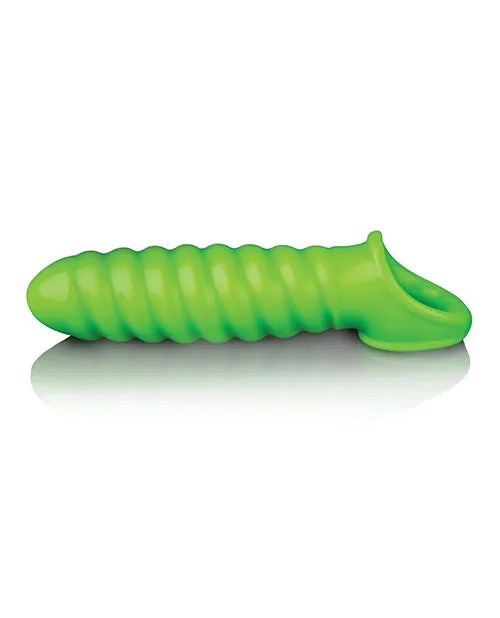 Male Sex Toys Shots Shots Ouch Swirl Stretchy Penis Sleeve Glow In The Dark Male Sex Toys Shots Shots Ouch Swirl Stretchy Penis Sleeve Glow In The Dark