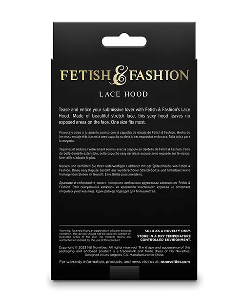 NS Novelties Couples Taboo Lace Hood NS Novelties Couples Taboo Lace Hood