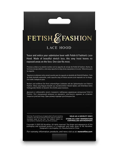 NS Novelties Couples Taboo Lace Hood NS Novelties Couples Taboo Lace Hood