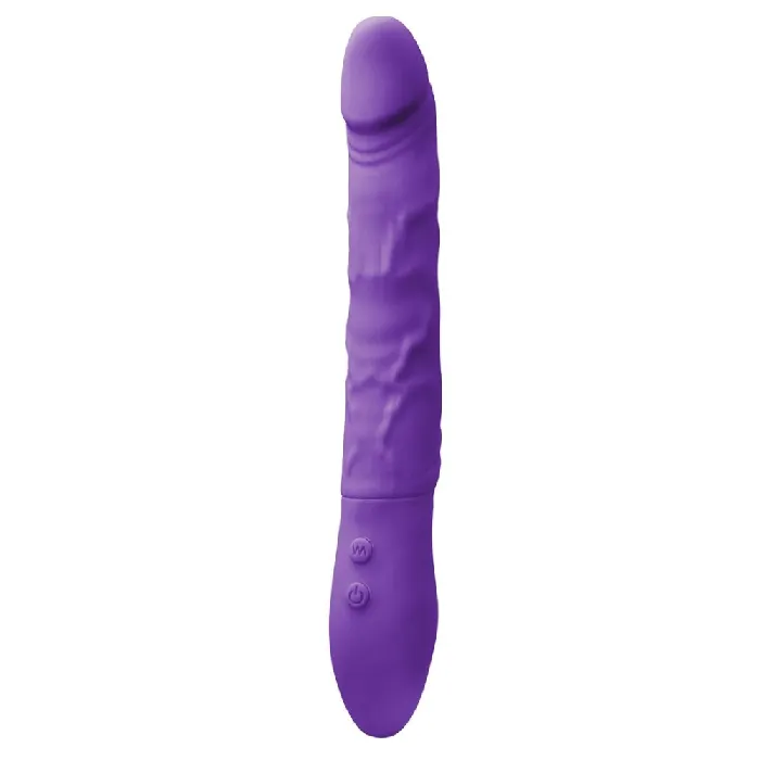 NS Novelties Dildos Ultra Veined XLong 9 Inch Rotating Dildo