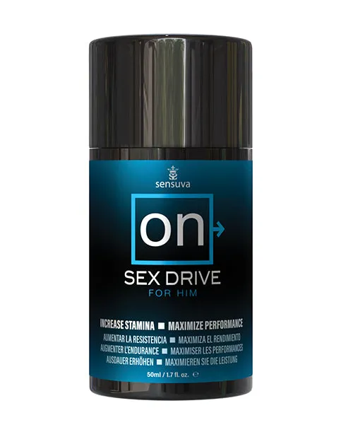 ON for Him Sex Drive Cream Sensuva Female Sex Toys