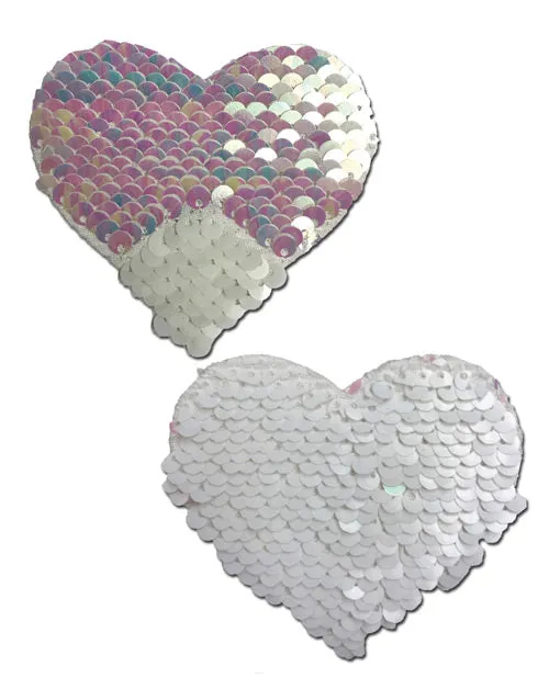 Pastease Anal Pastease Sweety Red Black Color Changing Sequin Heart