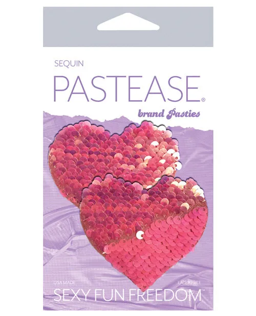Pastease Anal Pastease Sweety Red Black Color Changing Sequin Heart