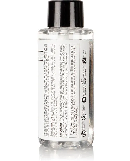 Sensuva Sensuva Think Clean Thoughts Anti Bacterial Toy Cleaner 2 Oz Bottle Vibrators