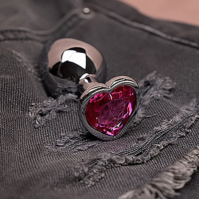 Shots Ouch Heart Gem Butt Plug Shots Anal