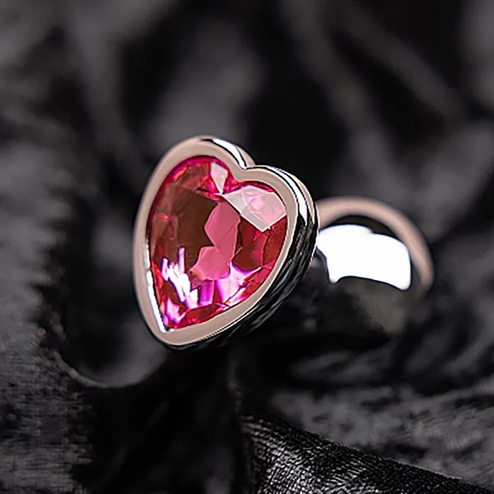 Shots Ouch Heart Gem Butt Plug Shots Anal