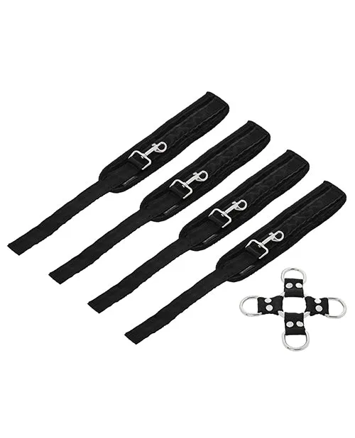 Sportsheets Couples Sportsheets Five Piece Hog Tie Cuff Set
