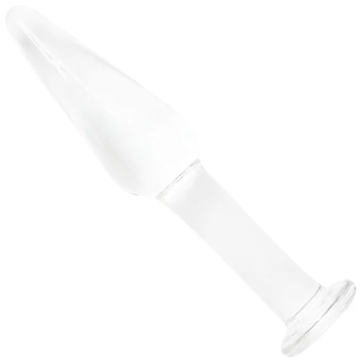 Tapered Glass Anal Plug Pink BOB Anal
