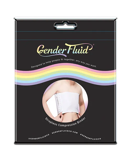 Thank Me Now Anal Gender Fluid Strapless Chest Compression Binder