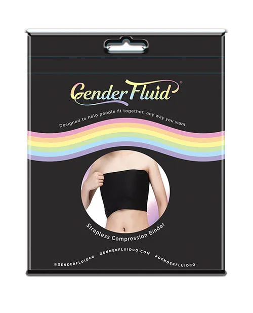 Thank Me Now Anal Gender Fluid Strapless Chest Compression Binder