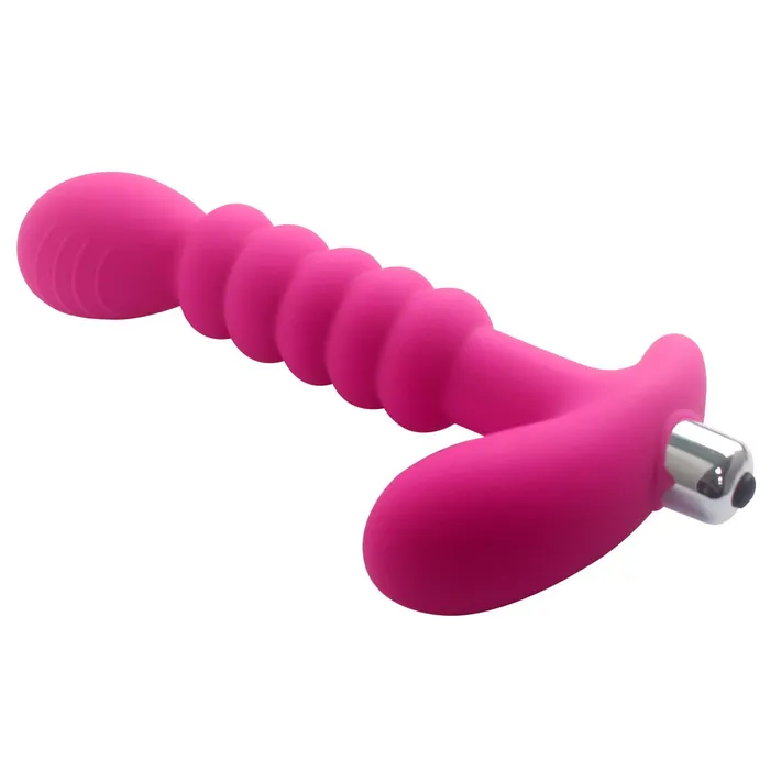 TooTimidcom Anal Maza Ringed Prostate Massager Beaded Vibrating Anal Toy