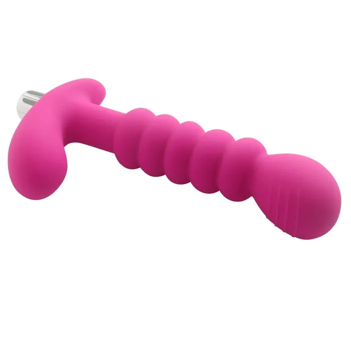 TooTimidcom Anal Maza Ringed Prostate Massager Beaded Vibrating Anal Toy