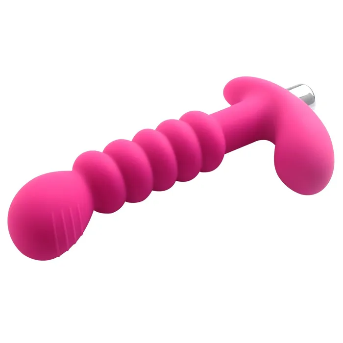 TooTimidcom Anal Maza Ringed Prostate Massager Beaded Vibrating Anal Toy