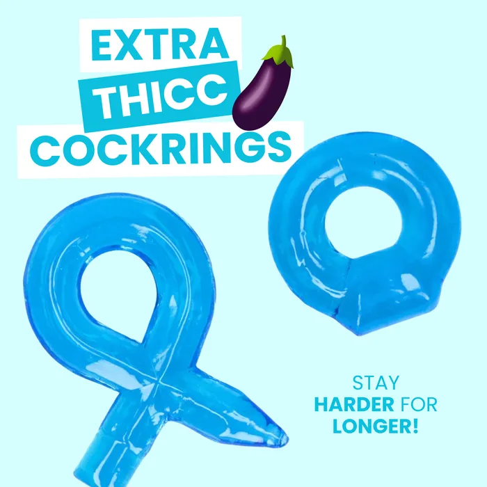 TooTimidcom Thick Cock Ring Set Male Sex Toys