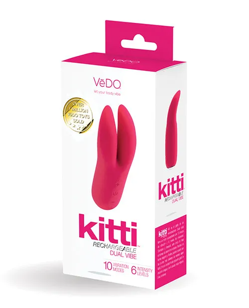 VeDO Vedo Kitti Rechargeable Dual Vibe Vibrators VeDO Vedo Kitti Rechargeable Dual Vibe Vibrators