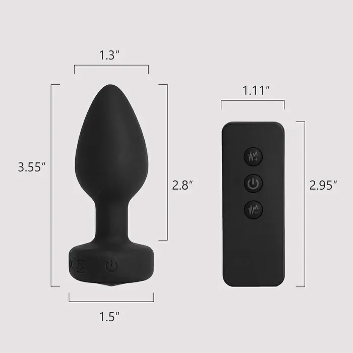 Vibrating Jewel Butt Plug Funzze Anal