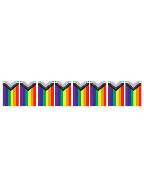Vibrators Beistle Pride Flag Pennant Streamer