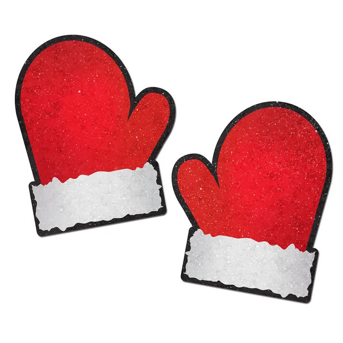 Vibrators Pastease Pastease Santa Mittens