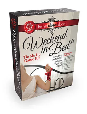 Weekend in Bed Couples Weekend in Bed Tie Me Up Kit