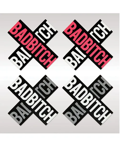 XGen Vibrators Peekaboos Bad Bitch Pasties 2 Pairs