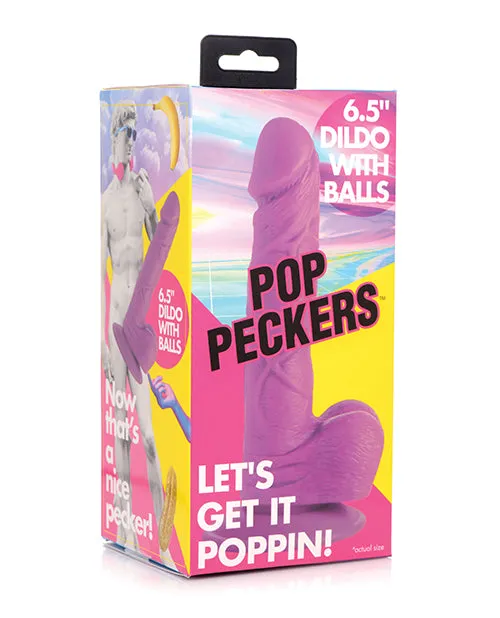 XR Brands Dildos Pop Peckers 65 Dildo Wballs XR Brands Dildos Pop Peckers 65 Dildo Wballs