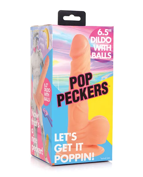 XR Brands Dildos Pop Peckers 65 Dildo Wballs XR Brands Dildos Pop Peckers 65 Dildo Wballs