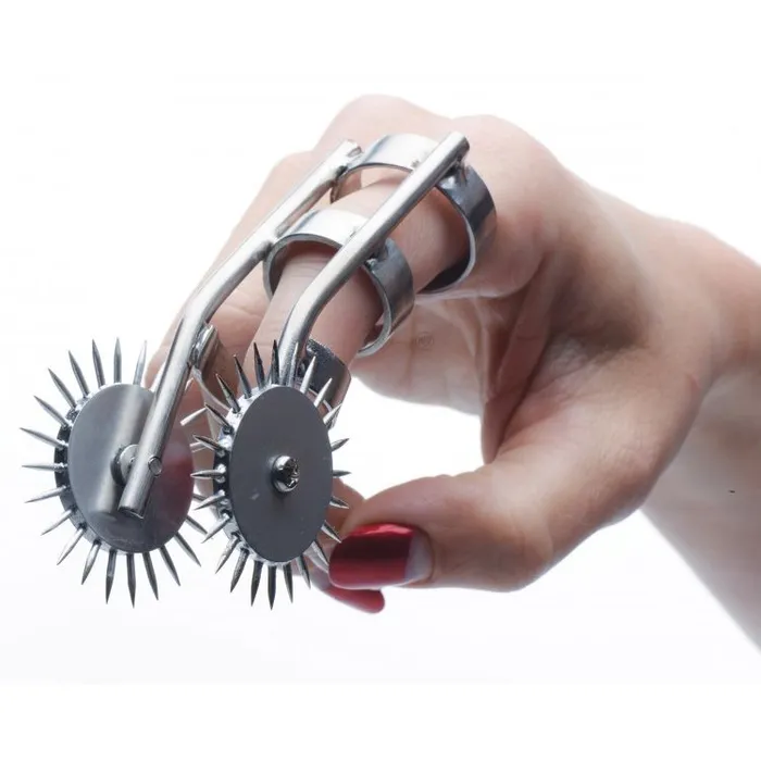 XR Brands Spikes Double Finger Pinwheel XR Brands Female Sex Toys