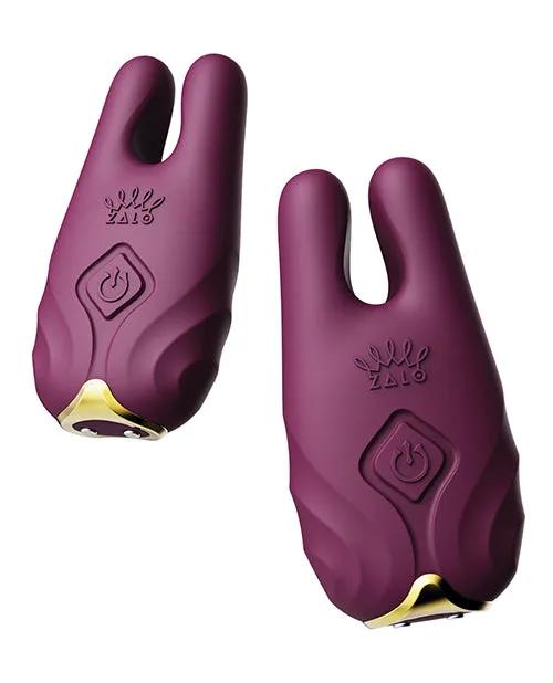 Zalo Female Sex Toys Zalo Nave Vibrating Nipple Clamps
