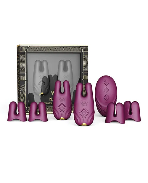 Zalo Female Sex Toys Zalo Nave Vibrating Nipple Clamps