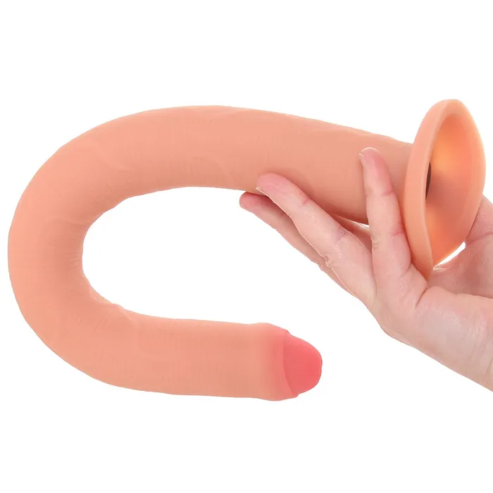 15 Inch Thick Realistic Silicone Enema Hose XR Brands Anal