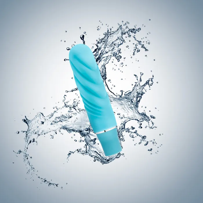 Anal Blush Luxe By Blush Nimbus Aqua 475Inch Vibrating Mini Vibrator