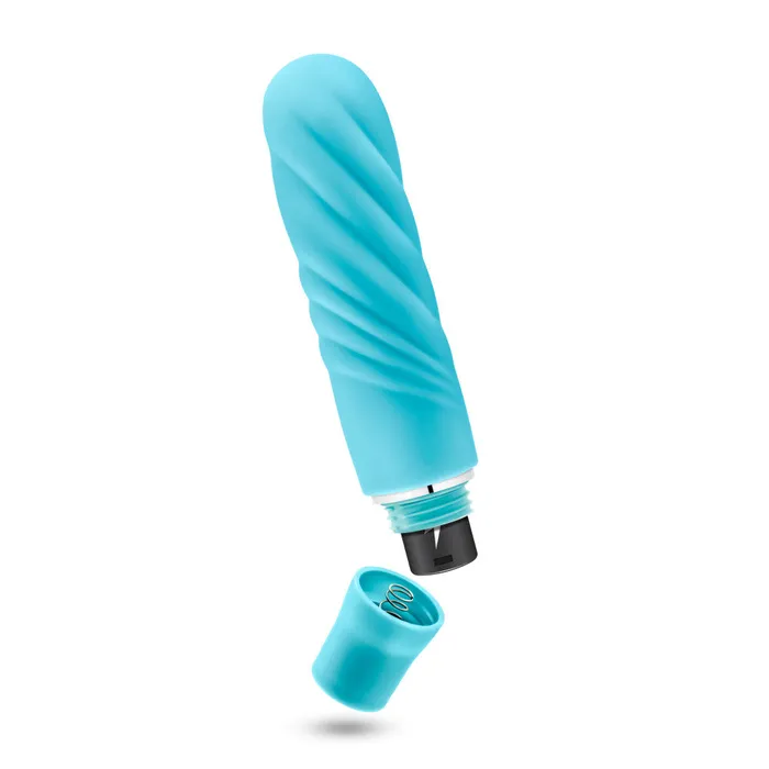 Anal Blush Luxe By Blush Nimbus Aqua 475Inch Vibrating Mini Vibrator