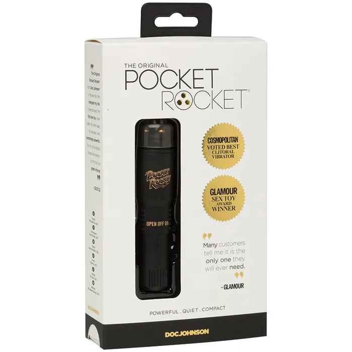 Anal DOC JOHNSON Limited Edition Pocket RocketBlack 4