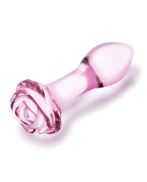 Anal Glas 3Piece Rosebud Butt Plug Set Explore Anal Stimulation in Style Electric Hustler Lingerie
