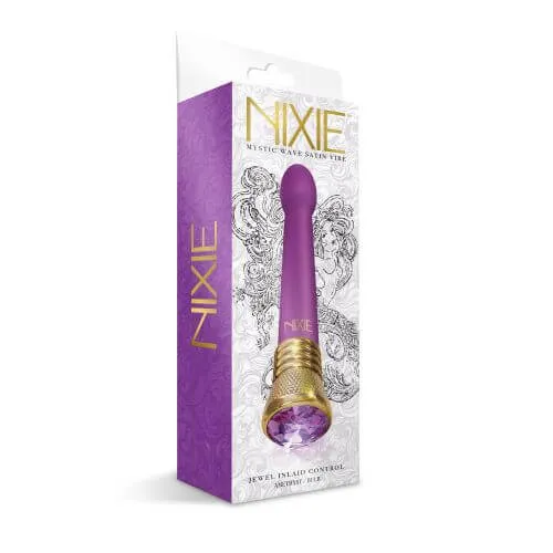 Anal Global Novelties Nixie Jewel Satin Bulb Vibe Amethyst