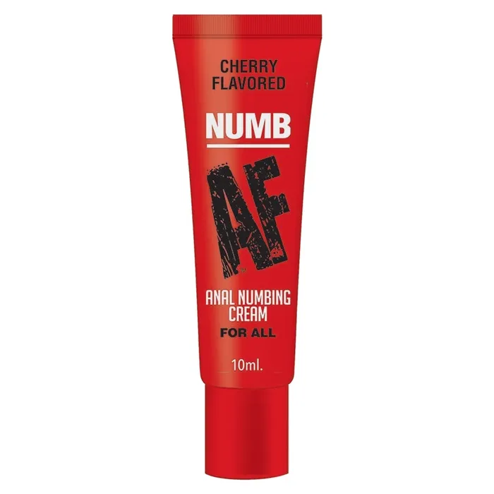 Anal Numb AF Anal Numbing CreamCherry 10ml Fishbowl of 65pcs LITTLE GENIE