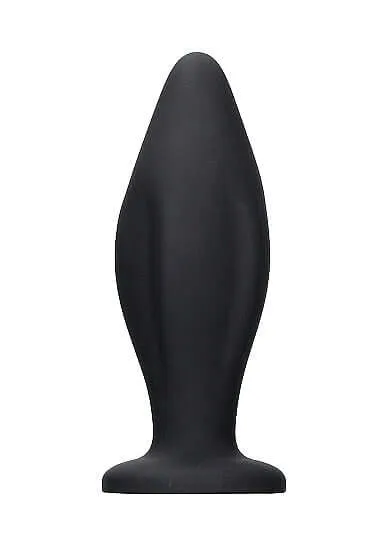 Anal Ouch Premium Silicone Butt Plug in Black PrecisionDesigned for Ultimate Pleasure by Shots Toys SHOTS AMERICA Anal Ouch Premium Silicone Butt Plug in Black PrecisionDesigned for Ultimate Pleasure by Shots Toys SHOTS AMERICA