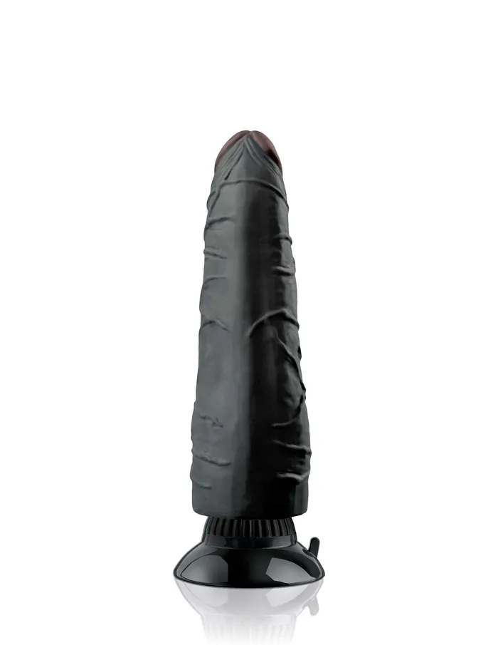Anal Pipedream Products Real Feel Deluxe No 3 7Inch Realistic Vibrator with Suction Cup Base