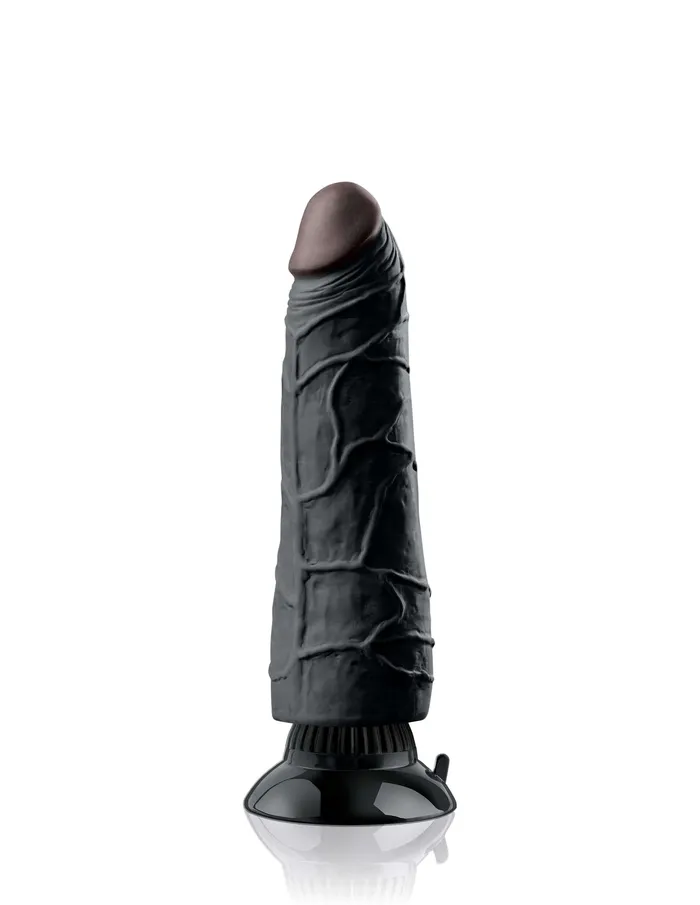 Anal Pipedream Products Real Feel Deluxe No 3 7Inch Realistic Vibrator with Suction Cup Base