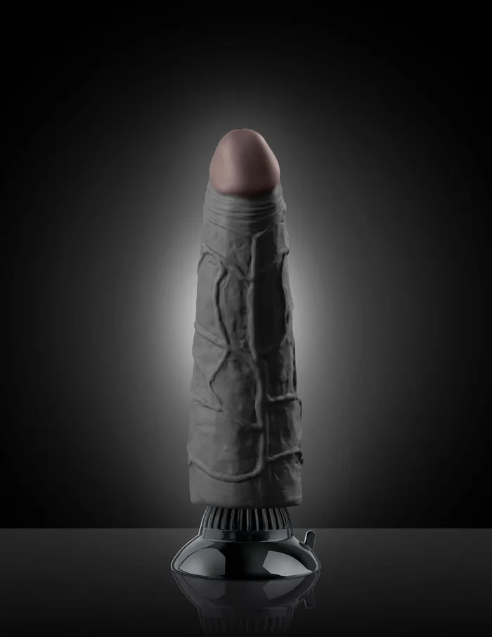 Anal Pipedream Products Real Feel Deluxe No 3 7Inch Realistic Vibrator with Suction Cup Base